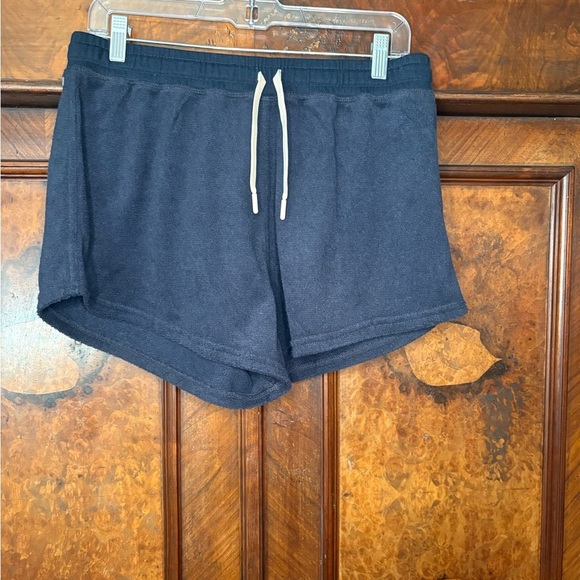 NWT Outerknown- Hightide Sweatshorts in Navy Blue. Size L - Picture 2 of 7